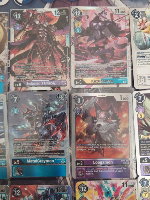Cartas Digimon TCG 2021