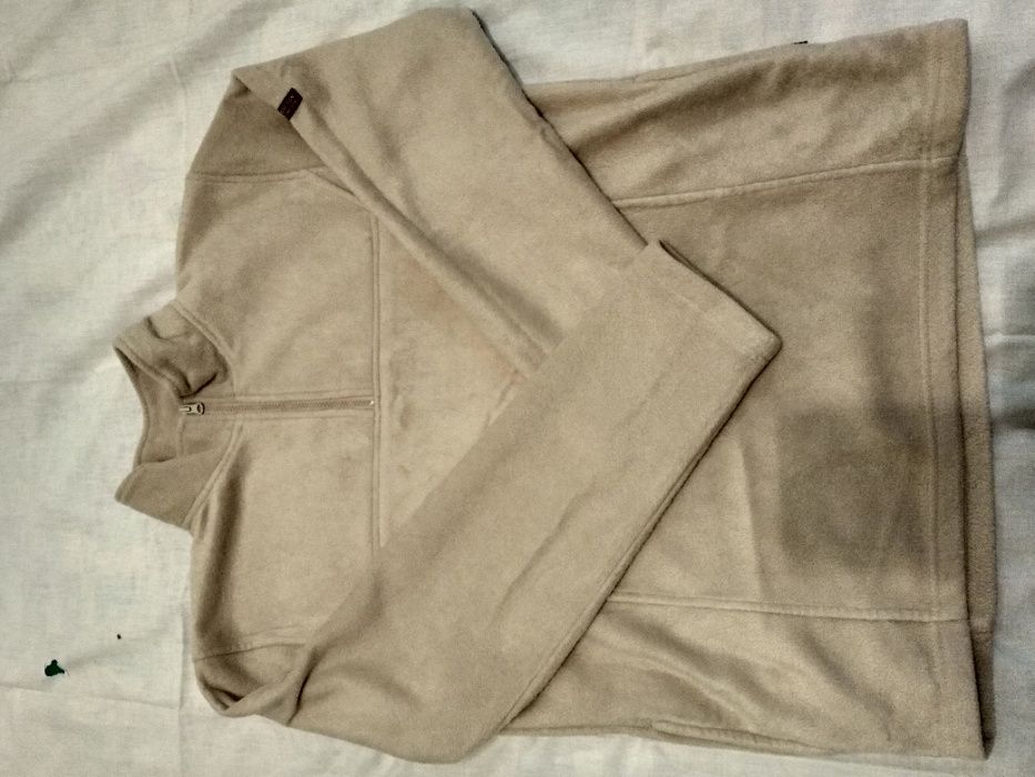 bluza polarowa ecru