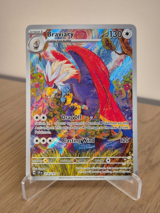 Karta Pokemon TCG: Braviary (SSP 214)
