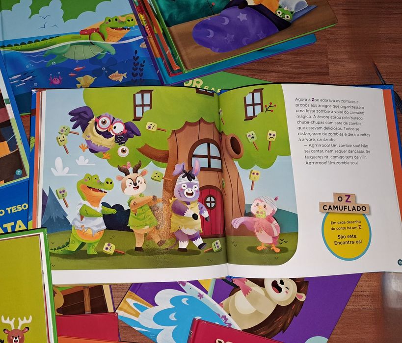 Colecção Livros Letras, Números e Animais RBA