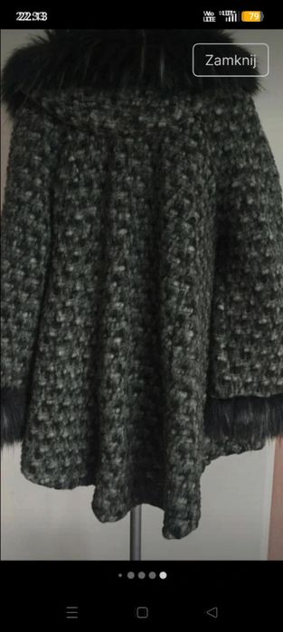 Śliczne wełniane wdzianko