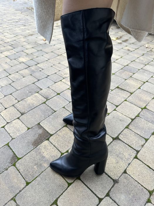 Чоботи/сапоги зимові. Натуральна шкіра.