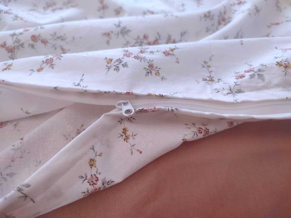 100% бавовна Двоспальна постільна білизна ранфорс