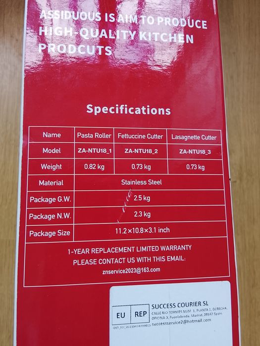 Rolos de Máquina de fazer massa