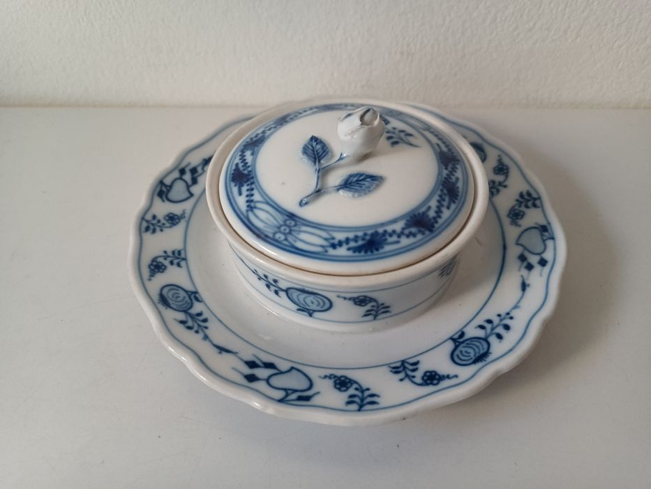 Meissen cukiernica porcelana