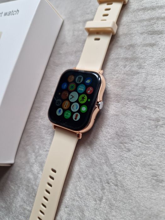 Smartwatch nowy, gwarancja, dwie opaski