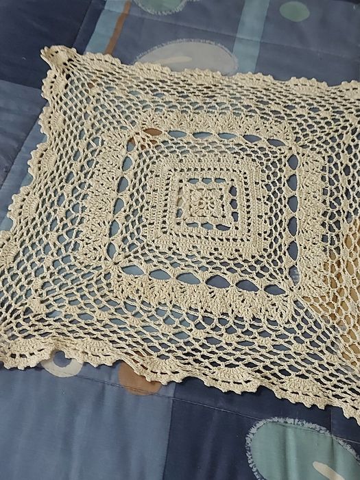 Capas para almofadas em croché 40 cm