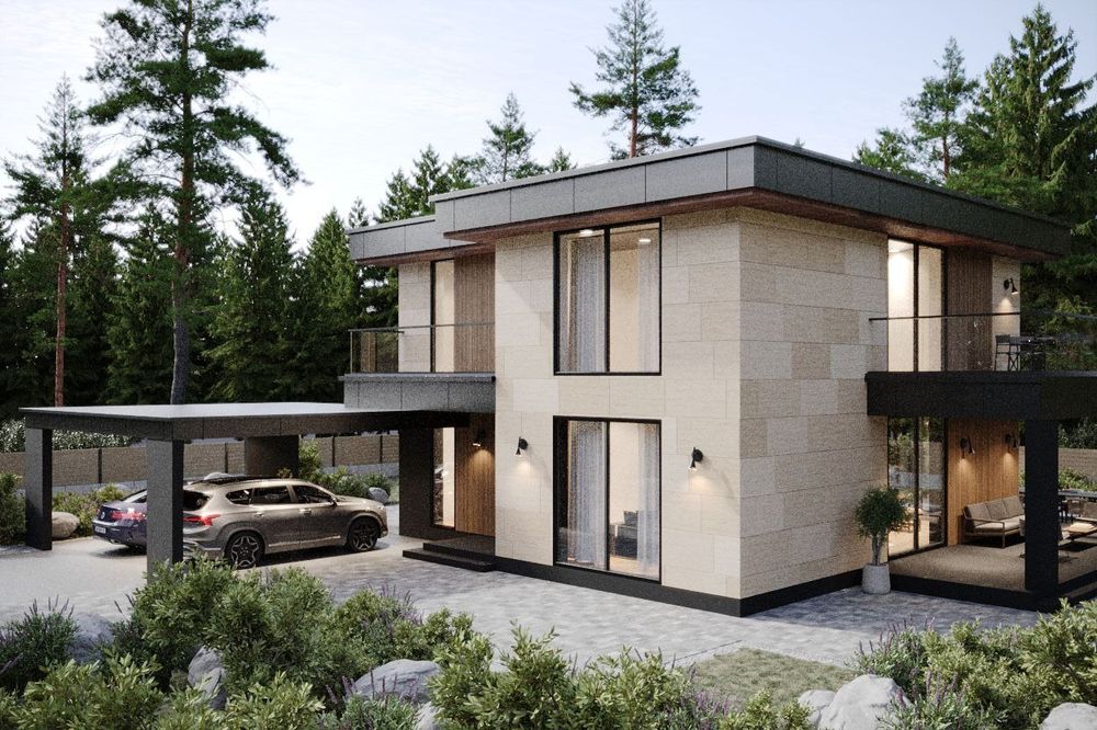 Будинок 245 м2 в лісі у містечку газ басейн с. Ходосівка 8 км Чапаївка