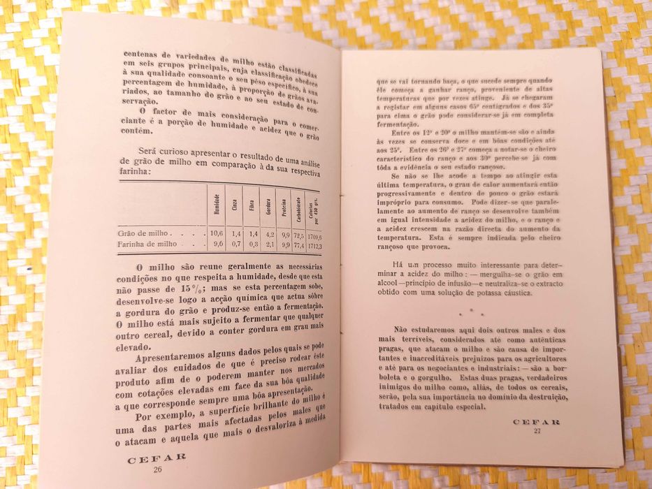 A CEFAR e o problema do milho Angolano – 
Fomento de Angola