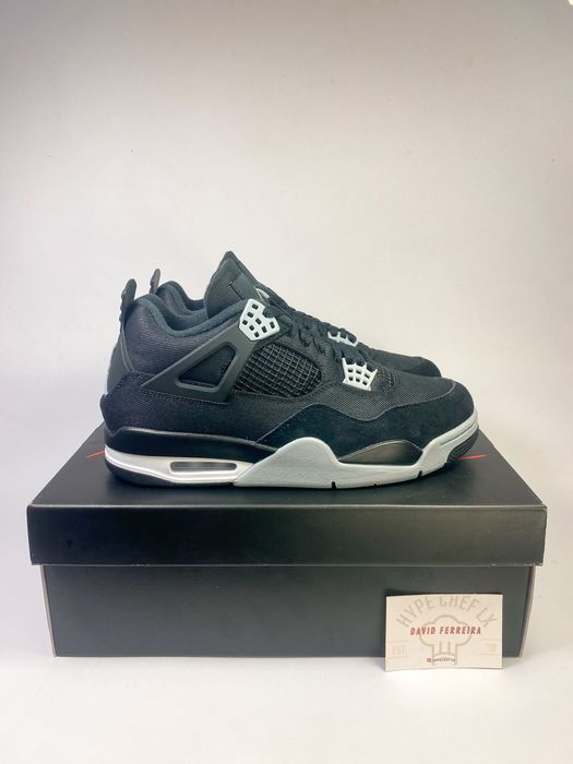 Jordan 4 Retro SE Black Canvas - 42.5 / 44 EU