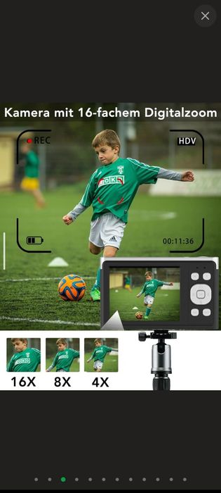 Новий Фотоапарат (Цифрова камера) з  4K відео та  50MP фото (8gb)