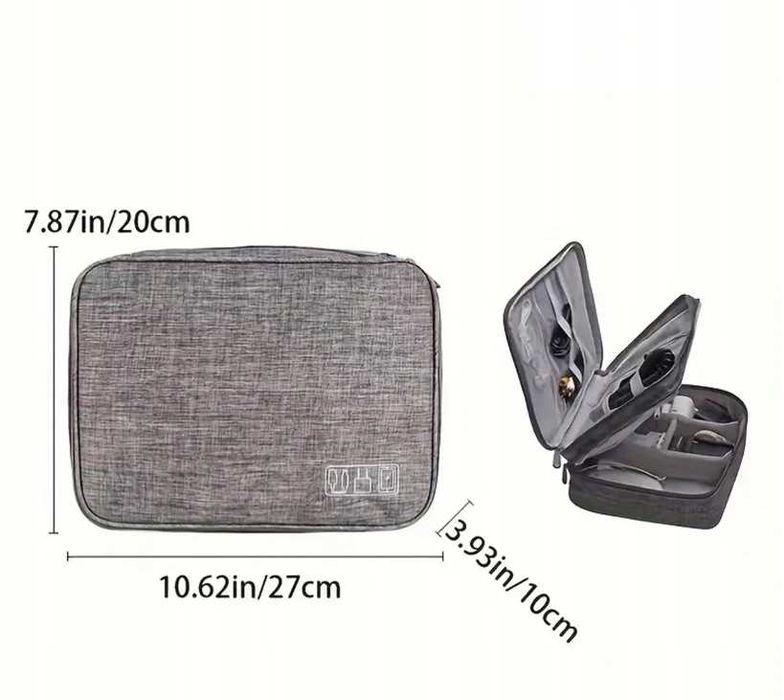 Organizer 20 x 24 x 10 cm szary