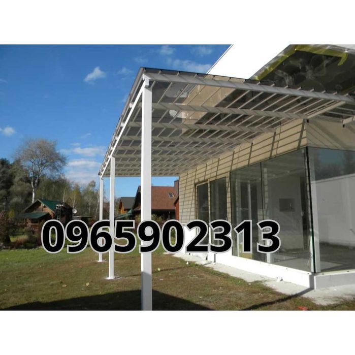 Монолітний полікарбонат 7 км Козирки, Навіси, Альтанки