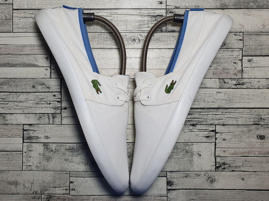 Летние мужские мокасины Lacoste (45р.)