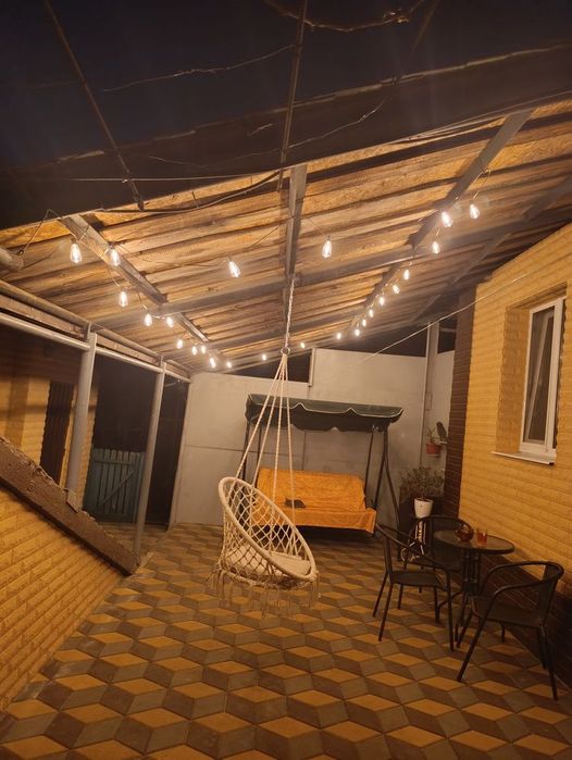 Вулична гірлянда з лампочками Едісона. Ретро гірлянда.