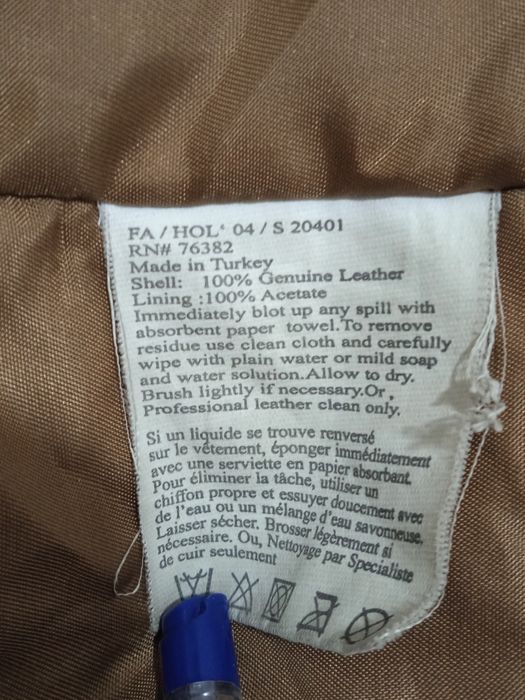 Мужская кожаная куртка пальто больших размеров xxl на пуговицах t