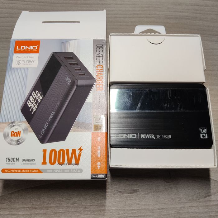 Зарядное устройство LDNIO A4809C GaN 100 Вт