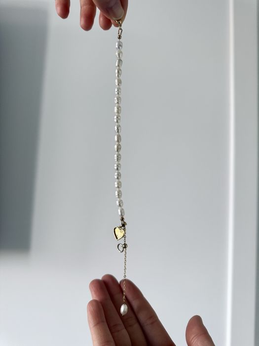 Прикраси ручної роботи Le Perle (підвіска + браслет) від Діани Чхаідзе