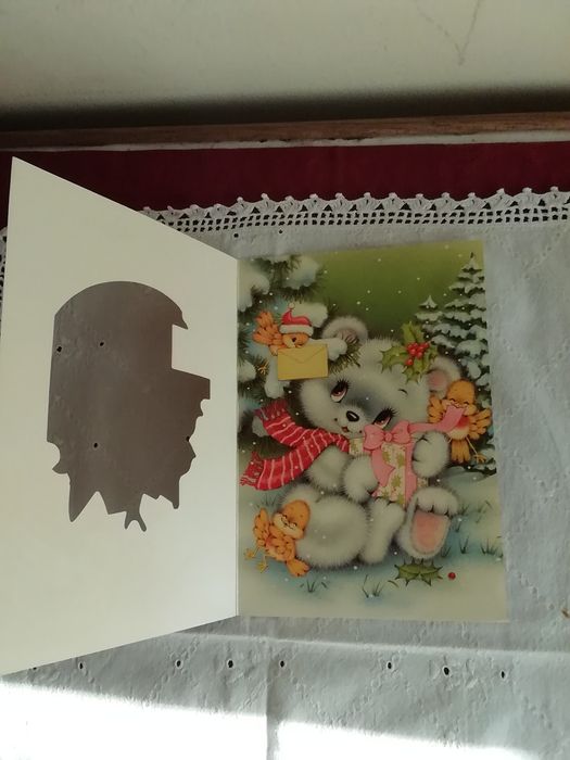 Postal Boas Festas, para coleção