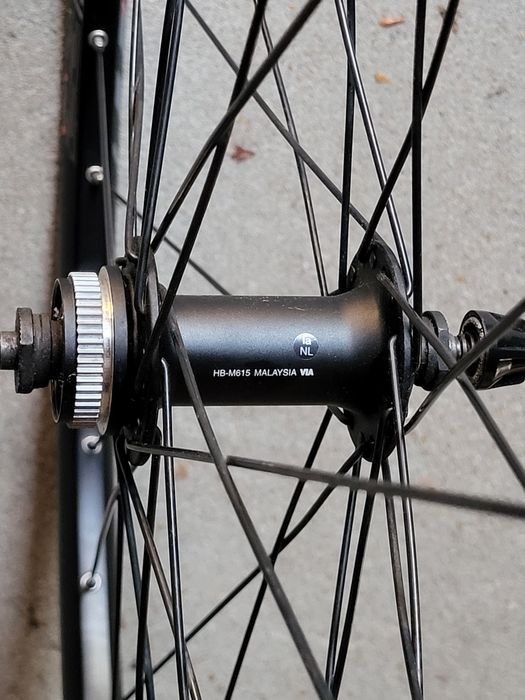 Koło przednie 27.5 cala, 584mm, Shimano Deore, Mach 1