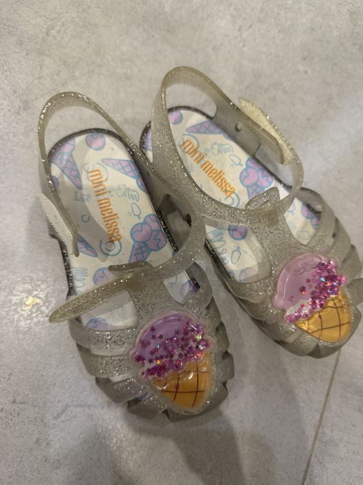 Ризинові босоніжки Mini Melissa