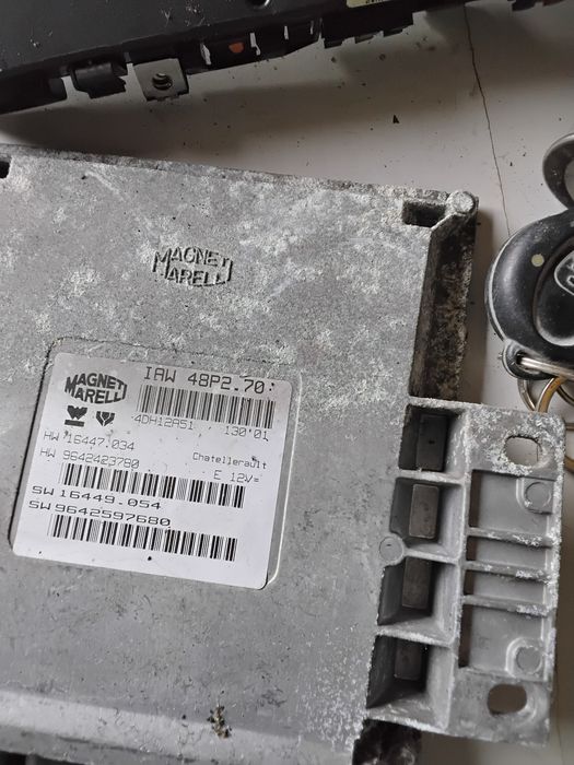 Kit imobilizador Peugeot 206 1.1 3 fichas