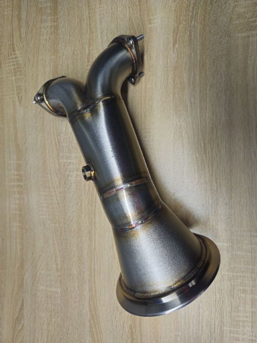 Даунпайп Audi SQ5 B9 3.0 TFSI Downpipe Ауді  HEAT SHIELD