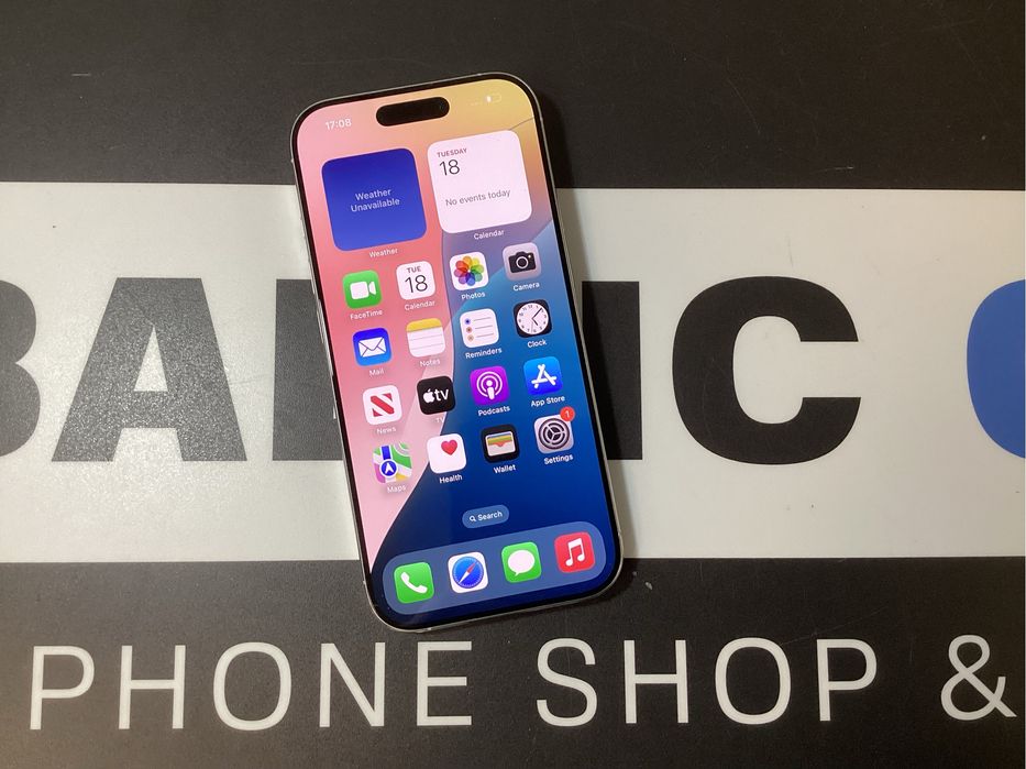 Sklep Apple Iphone 16 Pro 256gb silver bateria 94%