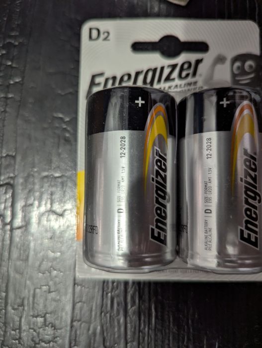 Батарейки  ENERGIZER LR20 D