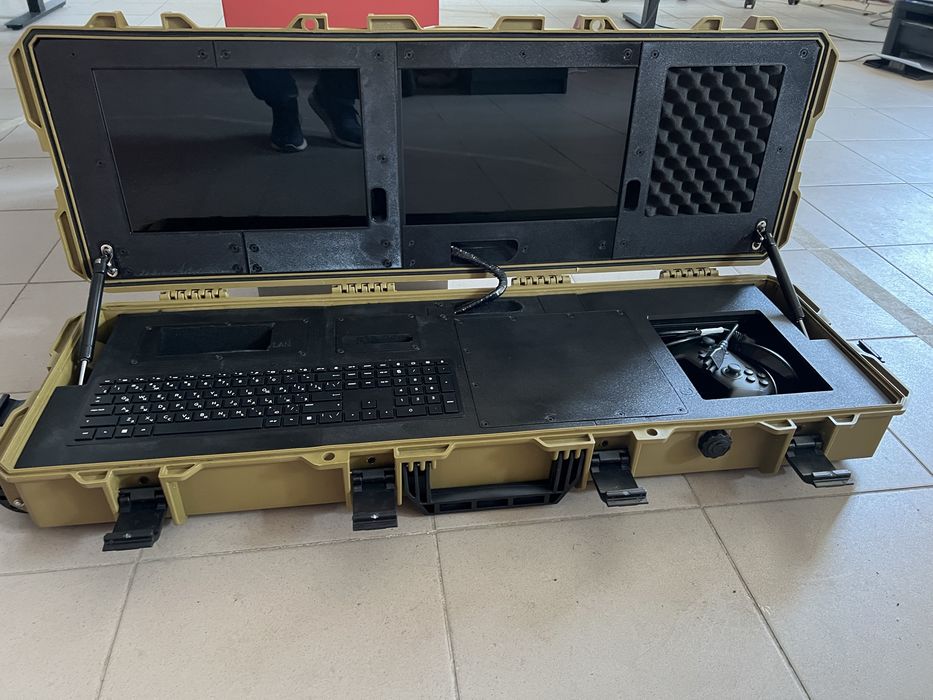 Наземна станція керування через Starlink LTE або інш.Захищений  ПК