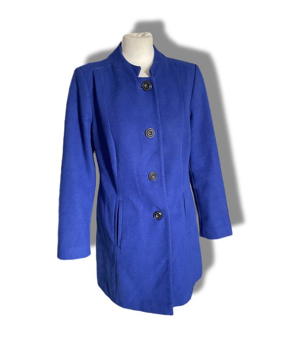 Płaszcz damski M&S Marks and Spencer Kobalt L 40