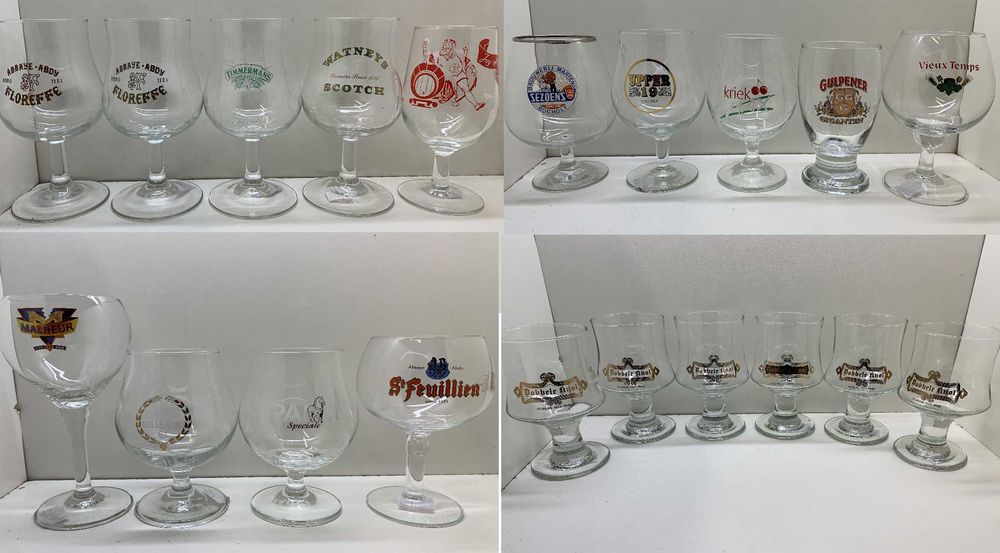 Пивні бокали Crombacher 0.3 Kriek Trappistenbier Paljas Campus Brigand