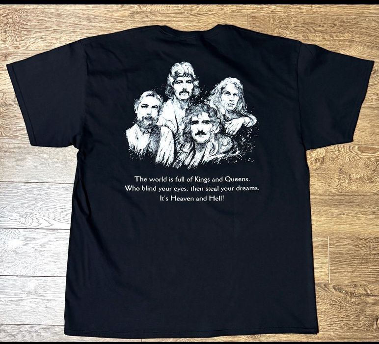 Футболка с рок символикой Gildan ,группа Black Sabbath.