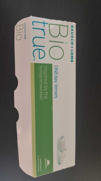 Soczewki kontaktowe bio true jednodniowe -3,25