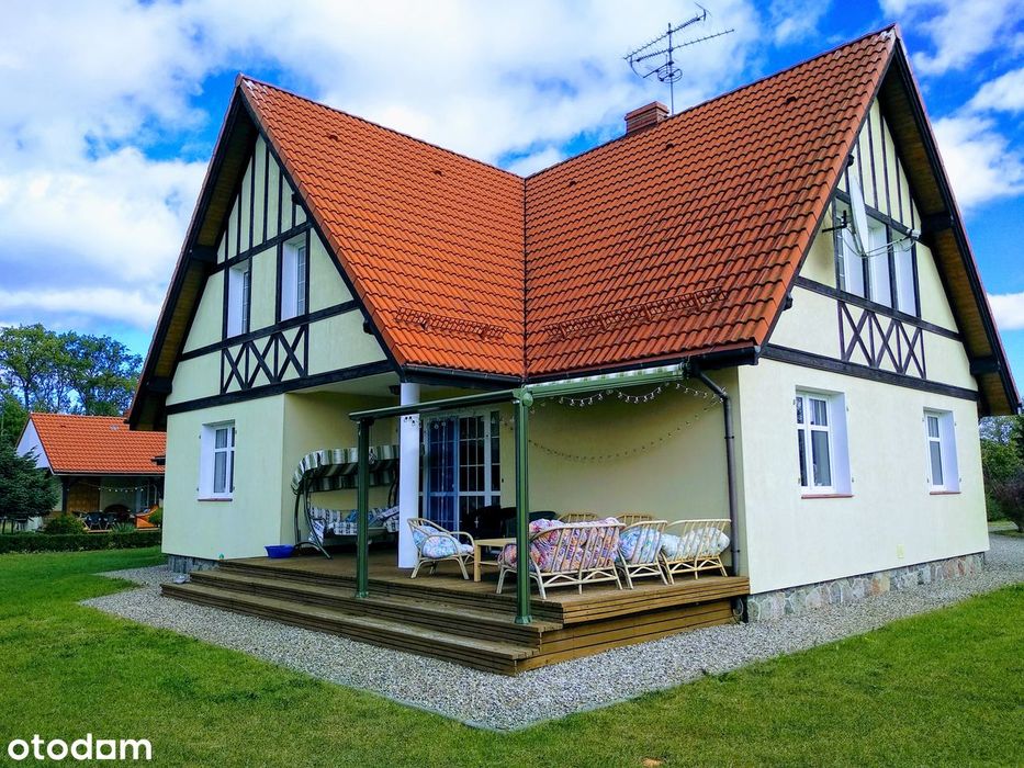 Wyjątkowa Osada Rodzinna, Kaszuby, 3 Domy, Drewniany Dom Biesiadny