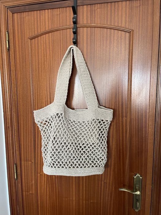 Bolsa estilo bag feita em crochê