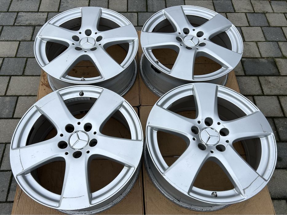 Oryginalne Felgi Mercedes 17" 5x112 W246 V-klassa CLA B C czujniki
