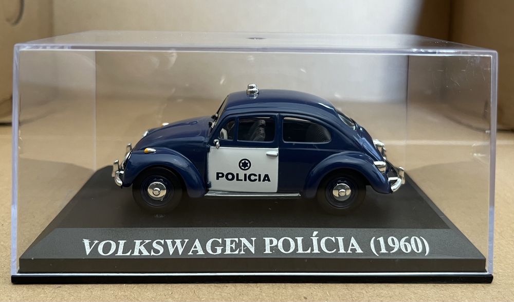 Miniatura VW Beatle da Polícia Portuguesa