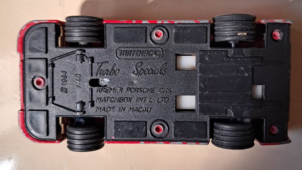 Matchbox  Porsche  Turbo 1/40, Made in Macau.