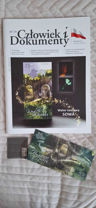 PWPW walor Sowa w kwartalniku Człowiek i dokumenty