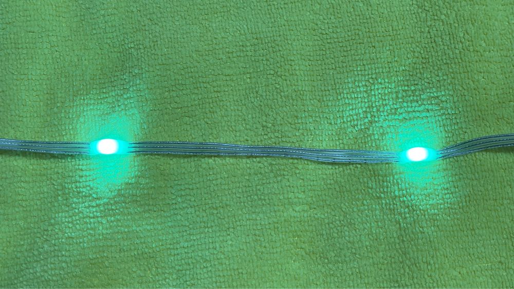 Luz Natal led RGB 5 metros com App e Comando