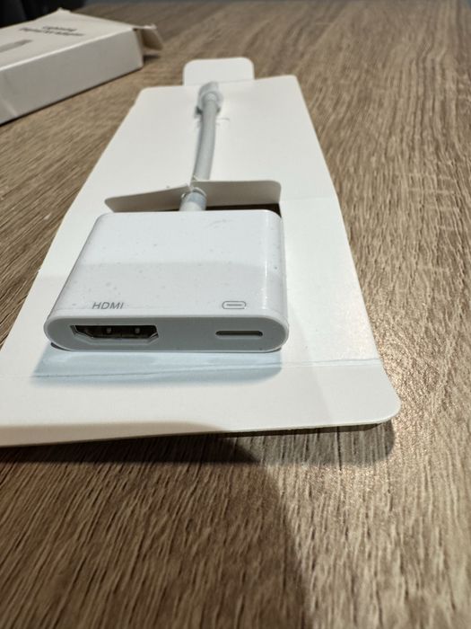 Przejściówka Adapter Hub Av Kabel Lightning Hdmi Full Hd 1080P Iphone