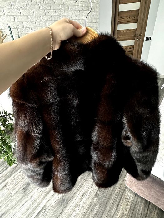 норкова шуба. стан ідеальний