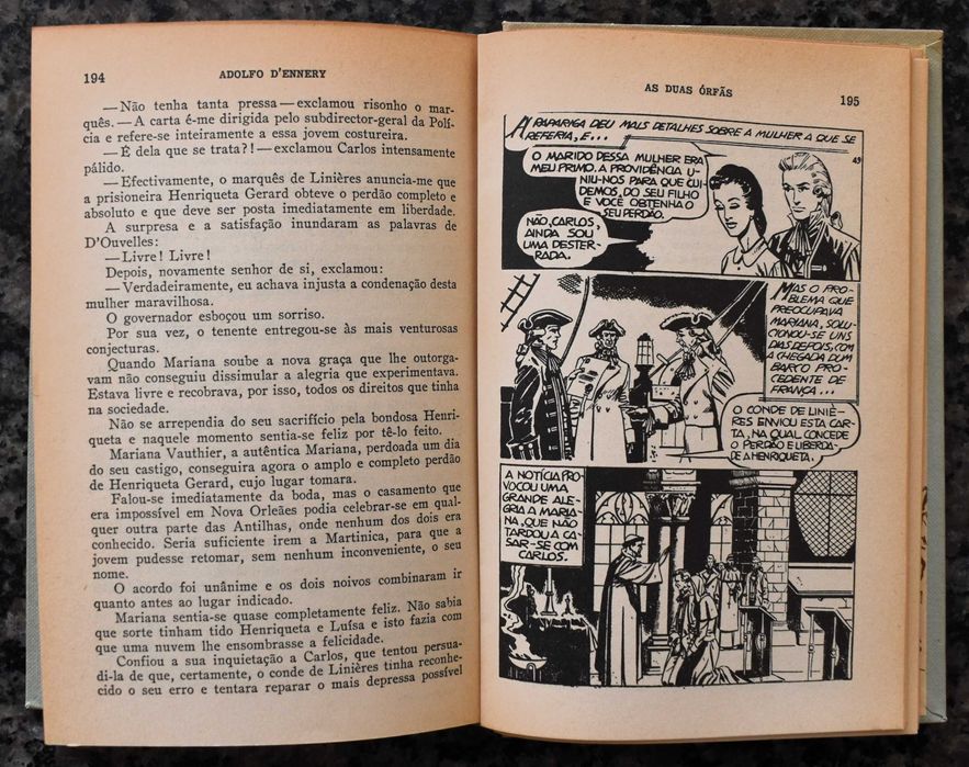 As Duas Órfãs - Adolphe D'Ennery (Bertrand 1974)