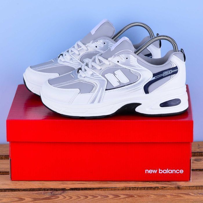 (2091) Розпродаж! Зимові кросівки у стилі New Balance 530 хутро(36-41)