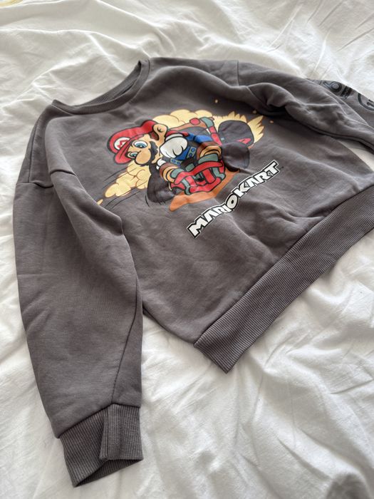 Худі Zara 128 і лонг слів Super Mario