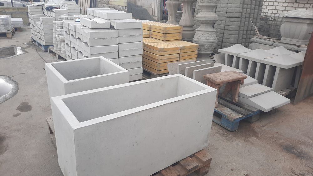 Вази бетонні " Кашпо"