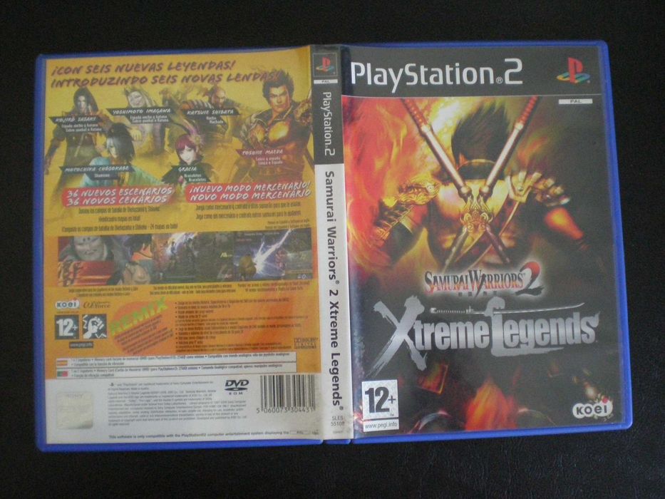 5 jogos PS2 - Seven Samurai Warriors Space Chimps 1945 Arcade USA