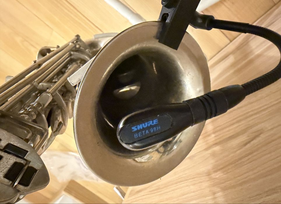 Shure Beta 98, Новий Інструментальний мікрофон для саксофона,Beta WB98