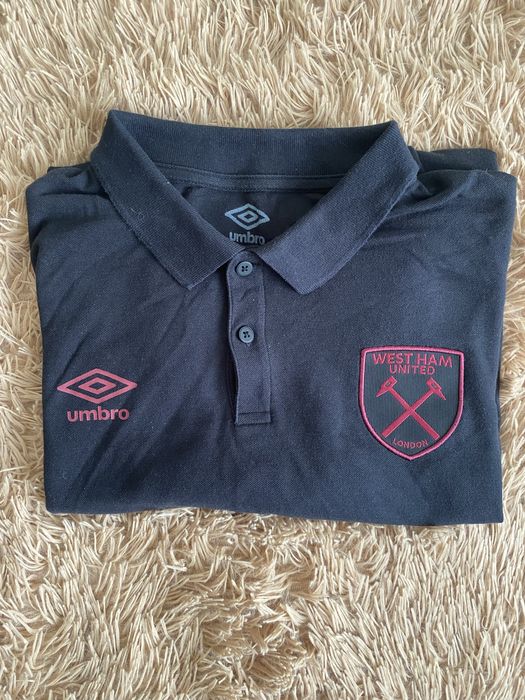 Поло футбольного клубу Вест Хем, розмір L, umbro